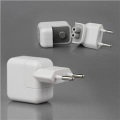 10W USB Power Adapter for The New iPad / iPad 2 iPhone 4S 4 3GS 3G iPod Touch 4 - EU Plug