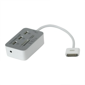 iPad 2 iPad Camera Connection Kit M2 T-Flash MS DUO SD(HC) Card Reader 3 Port Hub