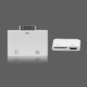 2 in 1 USB SD Card Reader Camera Connection Kit for Apple iPad 2 iPad