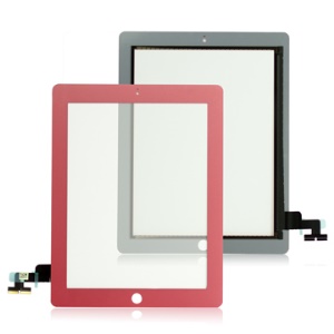 Pink Digitizer Touch Screen Replacement for iPad 2 2nd Gen OEM