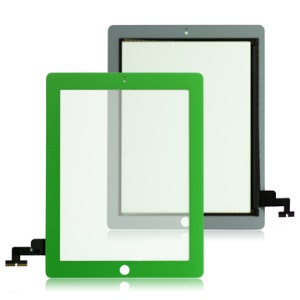 Green Touch Screen Digitizer Replacement for iPad 2 OEM