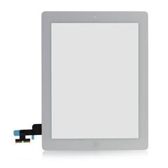 iPad 2 Touch Screen Digitizer Assembly w/ Front Camera Holder + Home Button + Home Button Holder + Adhesive Tape OEM - White