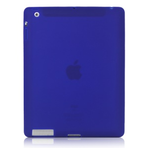 Soft Silicone Cover Case for New iPad 2nd 3rd 4th Generation - Blue