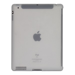 Naked Smart Cover Companion Silicone Case for New iPad 2nd 3rd 4th Gen - Transparent