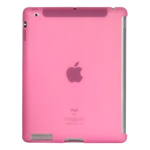 Naked Smart Cover Companion Silicone Case for New iPad 2nd 3rd 4th Gen - Pink