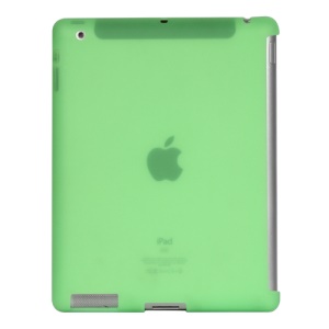 Naked Smart Cover Companion Silicone Case for New iPad 2nd 3rd 4th Gen - Green
