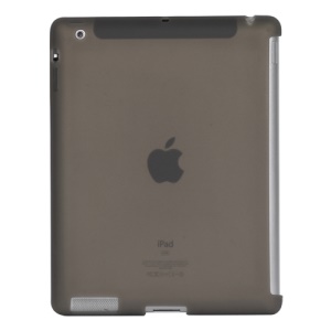 Naked Smart Cover Companion Silicone Case for New iPad 2nd 3rd 4th Gen - Grey