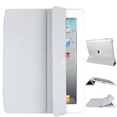 Fabulous Leather Smart Cover for The New iPad iPad 3rd Generation - Grey