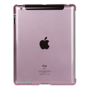 Clear Smart Cover Companion Crystal Case for iPad 2 The New iPad 3rd Generation - Pink