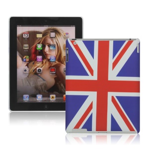 Union Jack Flag Rubberized Hard Case Cover for New iPad 2nd 3rd 4th Generation