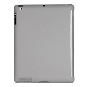 Smart Cover Companion TPU Gel Case for iPad 2 3 4 - Grey