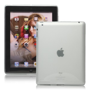 Naked TPU Skin Cover Case for New iPad 2 3 4