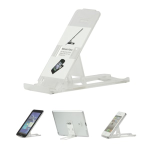 Clear Foldable Stand Mount Bracket for The new iPad iPhone Tablet PC - Transparent
