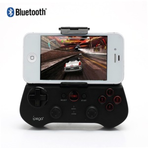 iPega Wireless Bluetooth Game Controller for iPhone iPad Samsung Android PCs Etc Games - Black