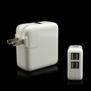 4 Ports USB Wall Home AC Charger Adapter for iPad iPhone iPod etc - US Plug