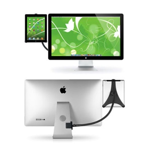 Rotating 360-Degree Desktop Table Bed Clamp Mount Stand Holder for iPad 2 / The new iPad / iPad 4
