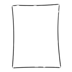 Digitizer Touch Screen Frame Bezel for The new iPad 3rd Gen Original - Black