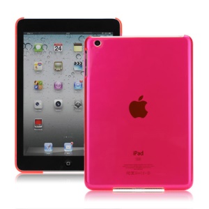 Smooth Clear Crystal Case Cover for iPad Mini - Translucent Rose