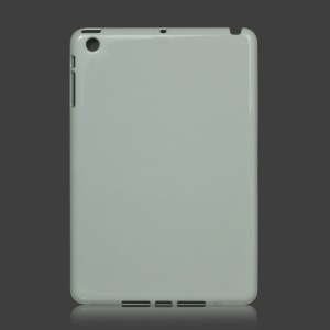 Slim Clear Crystal Case Cover for iPad Mini - White