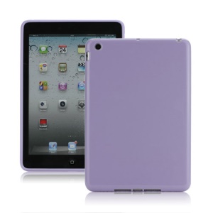 High Glossy TPU Gel Cover for iPad Mini - Purple