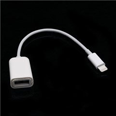 Camera Connection Kit Dock Lightning 8 Pin OTG to USB Adapter cable for iPad 4 iPad Mini