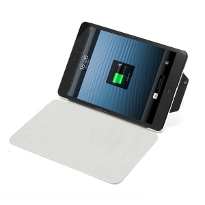 7000mAh External Backup Battery Charger Leather Flip Case Stand for iPad Mini