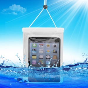 WaterGuard Waterproof Protective Bag Case for Apple iPad Mini (Size: 220x160mm) - Transparent