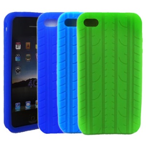 Tyre Silicone Case Cover for iPhone 4