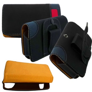 Universal Leather Holster Belt Case for iPhone 4,3g/3gs,and other phones
