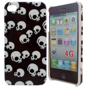 Skull Series Hard Case Cover for Apple iPhone 4