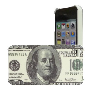 Innovative US Dollar Hard Case Cover for iPhone 4 4G