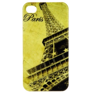 Paris Eiffel Tower Hard Plastic Skin Case for iPhone 4 4G