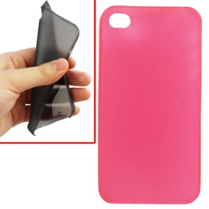 0.2mm Colorful Ultrathin Matte Soft Case for iPhone 4