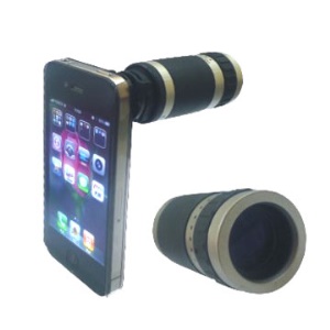 6X Optical Zoom lens Mobile Phone Telescope Camera for iPhone 4 4G
