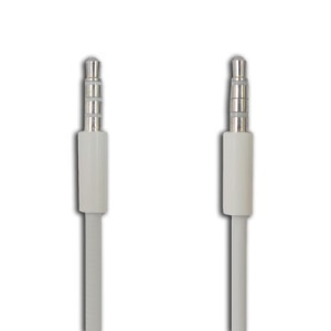 Apple iPhone 4 3.5mm Male to Male Stereo Aux Cable,Length:77cm
