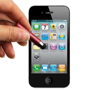 Soft Touch Stylus Pen for iPhone iPad iPod (With 3.5mm Plug)