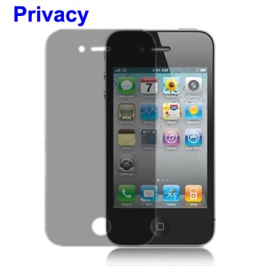 iPhone 4 4S Screen Protector Guard Film (180 Degree Privacy)