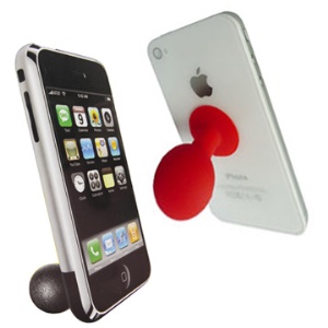 Mini Silicone Ball Stand Holder for iPhone iPod Touch and etc (10pcs in One Package)