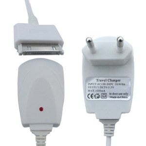 Wall Home Travel Charger for iPhone 4S 4 3G 3GS 2G iPod Touch Nano - EU Plug