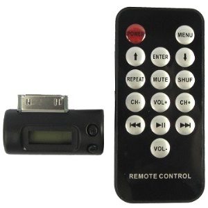 Responsive FM Transmitter & Car Remote Control for iPhone 4 4G