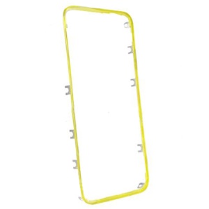 Yellow Middle Touch Screen Digitizer Bezel Frame for iPhone 4 4G