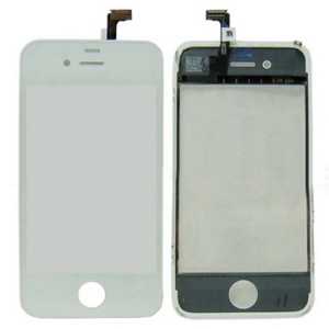 Original iPhone 4 Touch Screen Digitizer with Chassis Frame (White Color),No warranty,Only for professional buyer