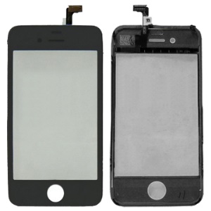Original iPhone 4 Touch Screen Digitizer with Chassis Frame (Black color),Only for professional buyer,No warranty