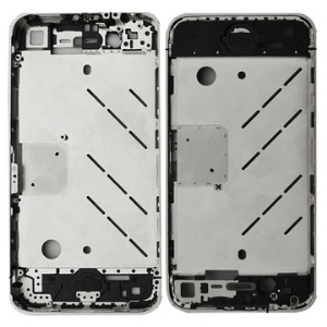 Original iPhone 4 Chrome Bezel Frame with Middle Plate Board