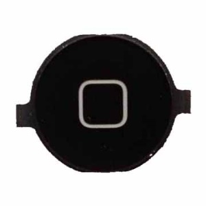 Black iPhone 4 Plastic Home Button Key