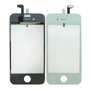 White Submissive Touch Screen Digitizer for iPhone 4 4G Spare Part, No warranty, Only for professional buyer