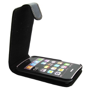 Top Open iPhone 3G & iPhone 3GS Leather Case