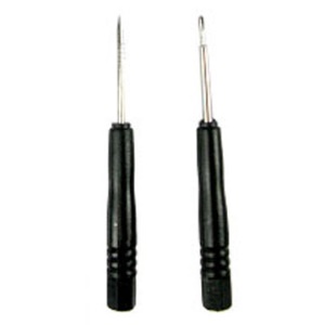 One-line and Cross/Philips Screwdrivers for iPhone 3G(S),2G,iPod,PSP,NDS Lite etc