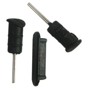 iPhone 3G Anti Dust Set (Charging Port Stopper and Earphone Hole Pin Stopper)