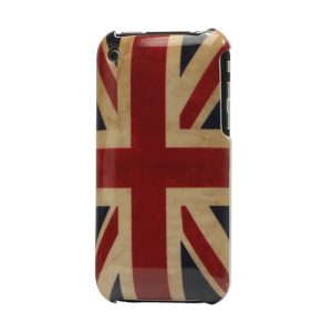 Retro Union Jack Flag Hard Plastic Case for iPhone 3GS/3G